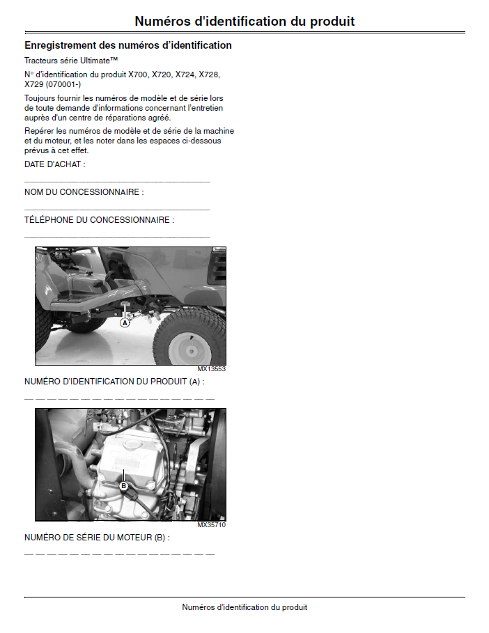 John Deere X700 Series Lawn Tractor Owner Operator Guide Download