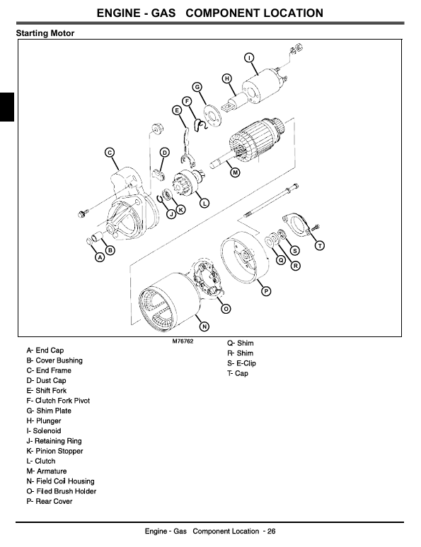 John Deere XUV 620i Gator Maintenance and Technical Guide TM1736
