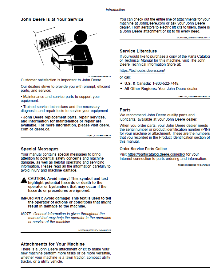 John Deere Z994R ZTrak Pro Series Mower Manual (OMUC46548E)