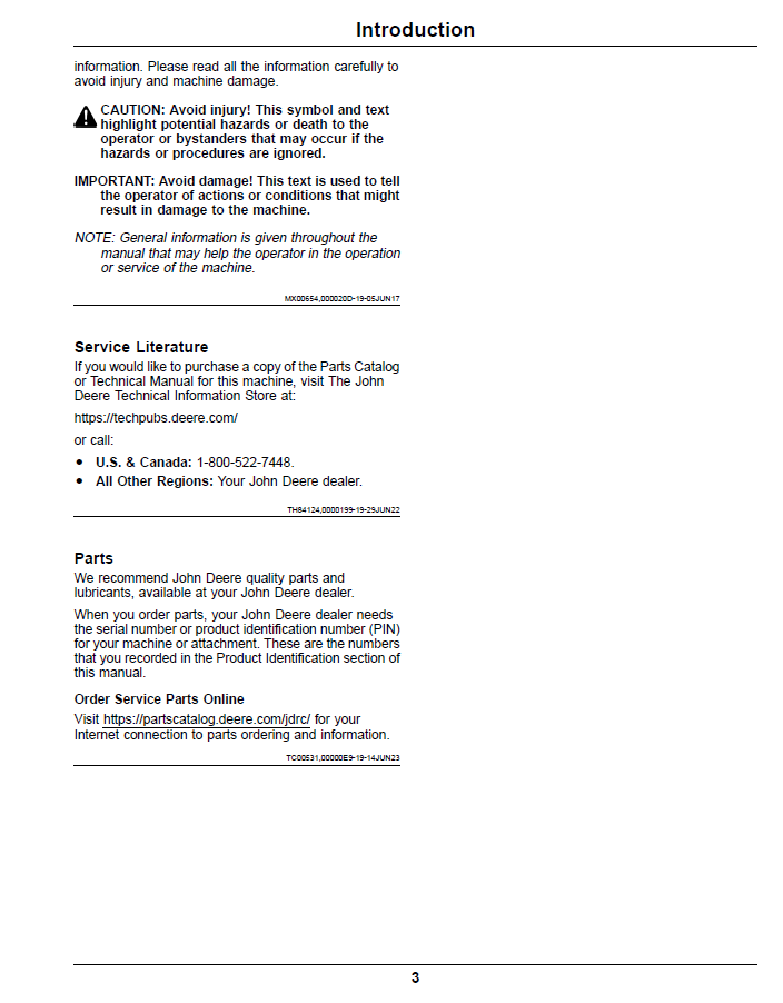 John Deere ZTrak Max-Frame Z997R Operator Manual – OMUC14760 Download