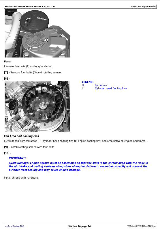 John Deere ZTrak Z525E Z535M Z540M Z535R Z540R Workshop Manual Download
