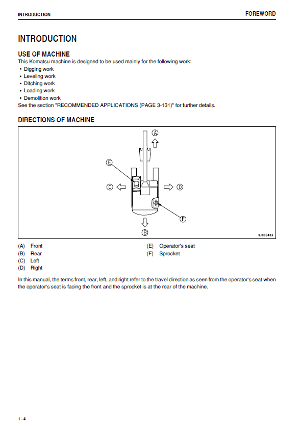 KOMATSU PC600-8, PC600LC-8 Operation & Maintenance Guide PDF
