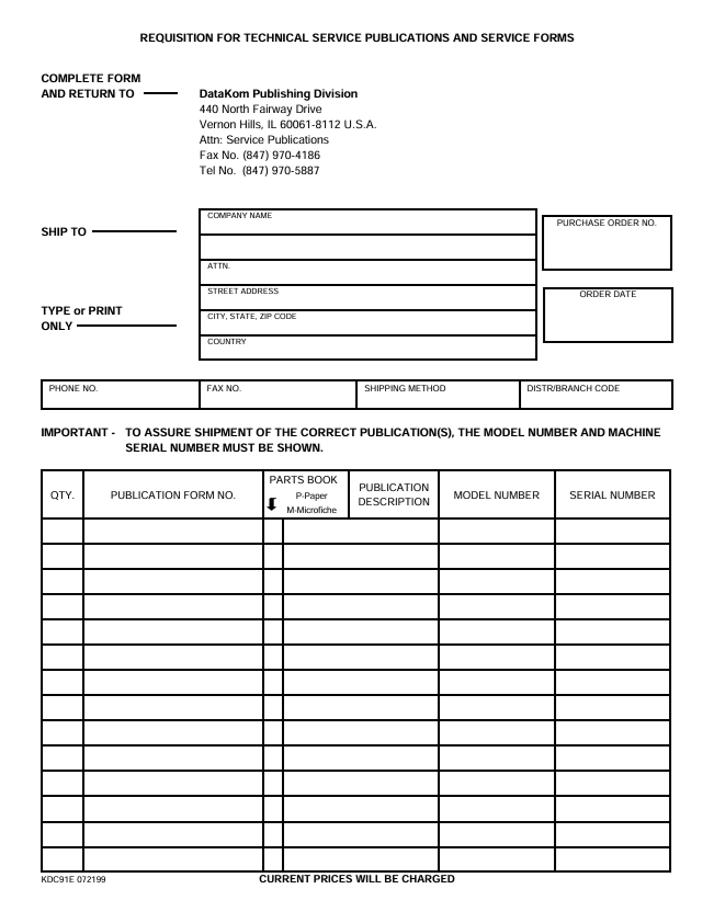 KOMATSU WA800-3LC Wheel Loader Service & Maintenance Manual PDF