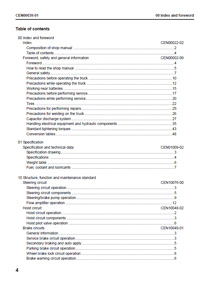 Komatsu 730E-8 Mining Dump Truck Shop Manual (CEBM032401) - PDF Download
