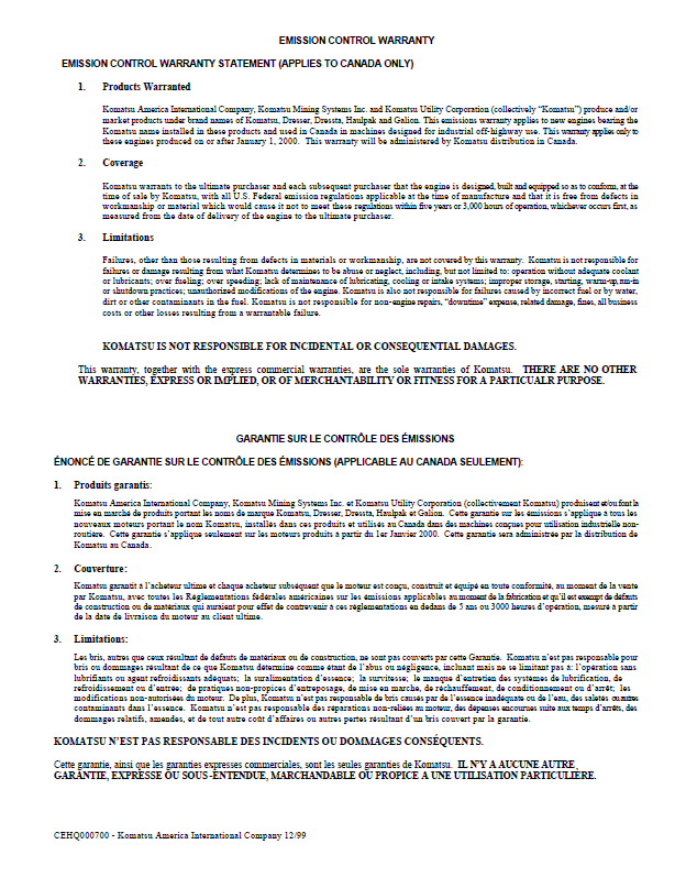 Komatsu 830E Operation and Maintenance Manual PDF