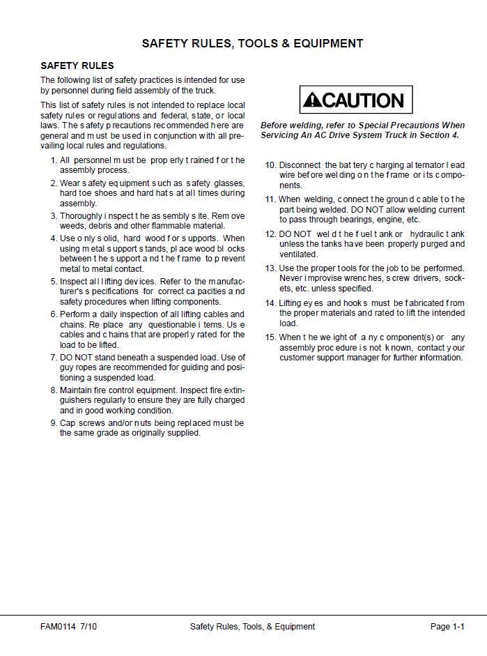 Komatsu 860E-1KT Mining Truck Field Assembly Manual CEAW005702