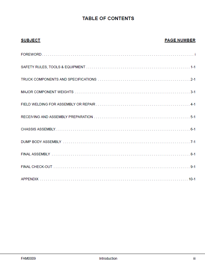 Komatsu 930E-3 Mining Truck Assembly Manual CEAW003900 PDF