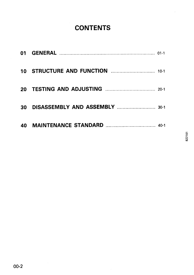 Komatsu BR200-1 Mobile Crusher Repair Manual SEBM003602