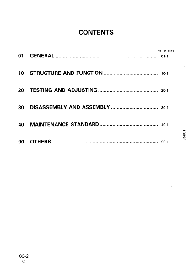 Komatsu BR500JG-1 Engine Repair Manual SEBM012103 PDF