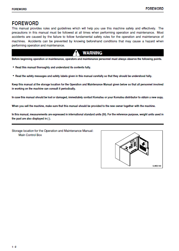 Komatsu BR550JG-1 Crusher Service and Operator Guide (PDF Download)