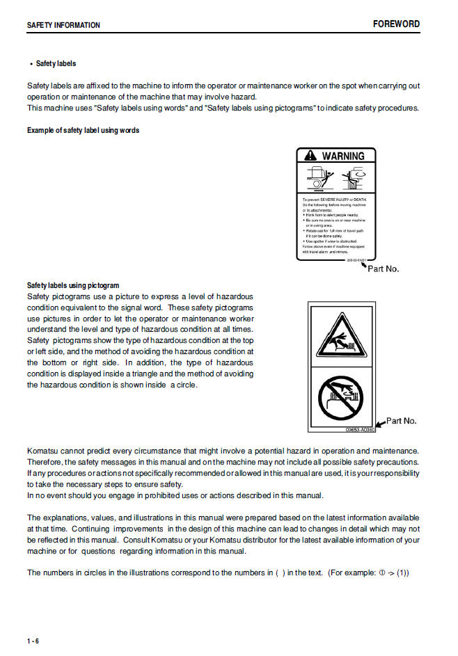 Komatsu BR550JG-1 Maintenance Manual SEAM064600T PDF