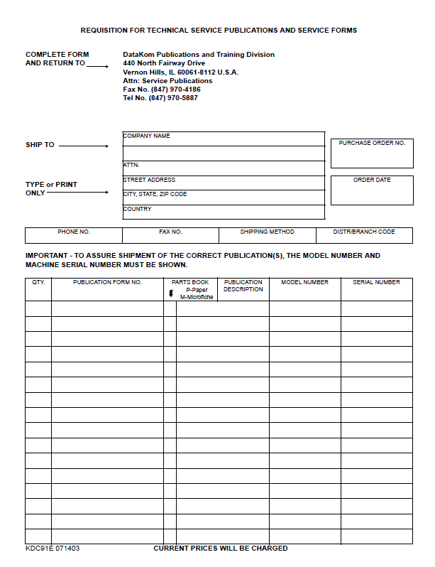 Komatsu CEBD014600 PC270LL-7L Service and Repair Manual