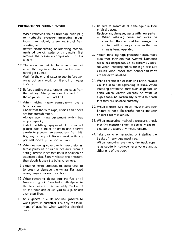 Komatsu CEBD207077 PC300 PC400 Service and Repair Manual