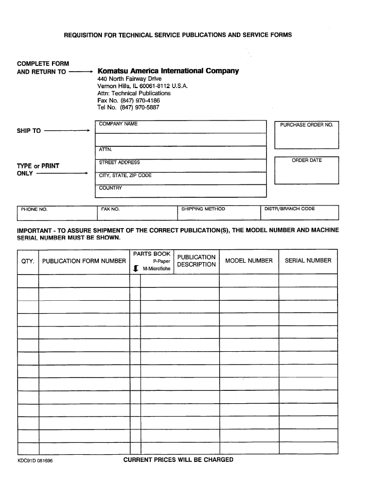 Komatsu CEBDW16040 WA120-1LC Service Manual