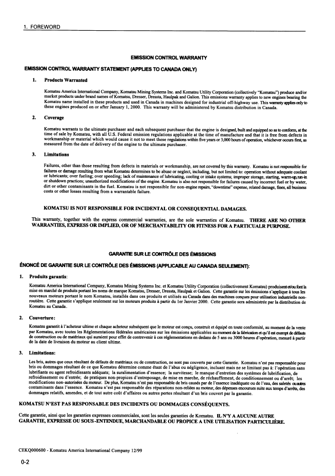 Komatsu D155AX-5 Bulldozer Manual (SEAM021202T PDF Download)