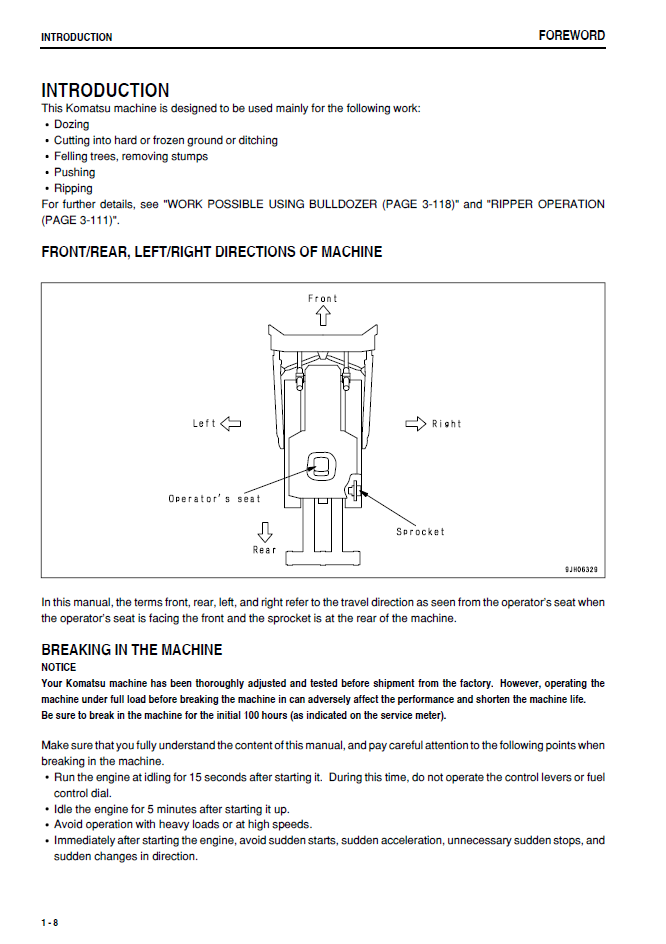 Komatsu D155AX-5 Maintenance Manual SEAM059901T PDF