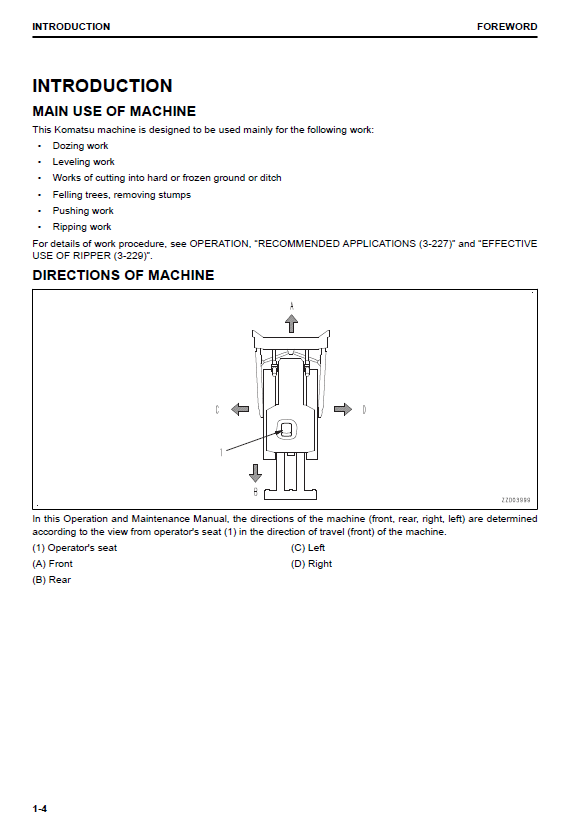 Komatsu D155AX-8 Dozer Manual: Full Operation & Maintenance Instructions 