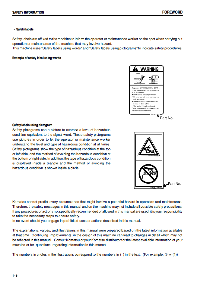 Komatsu D275AX-5 Maintenance Manual SEAM055900T PDF