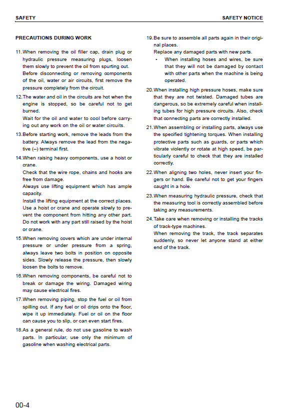 Komatsu D41E-6 and D41P-6 Dozer Factory Shop Manual PDF