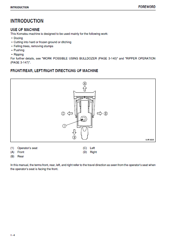 Komatsu D475A-5E0 Operation & Maintenance Manual | TEN00483-03