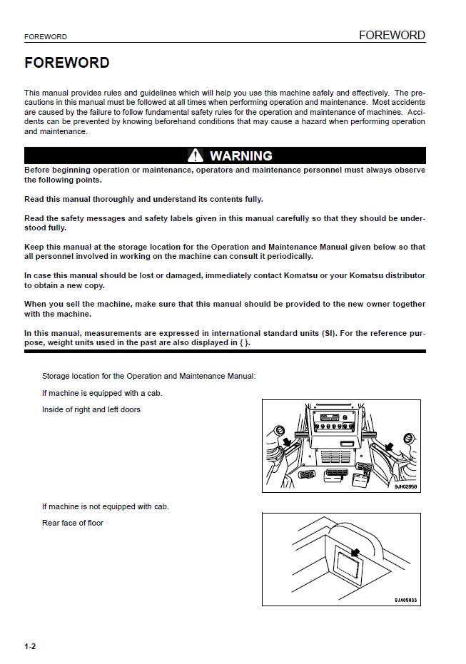Komatsu D61EX-15 / D61PX-15 Bulldozer Service & Maintenance Guide | KEAM049700T PDF