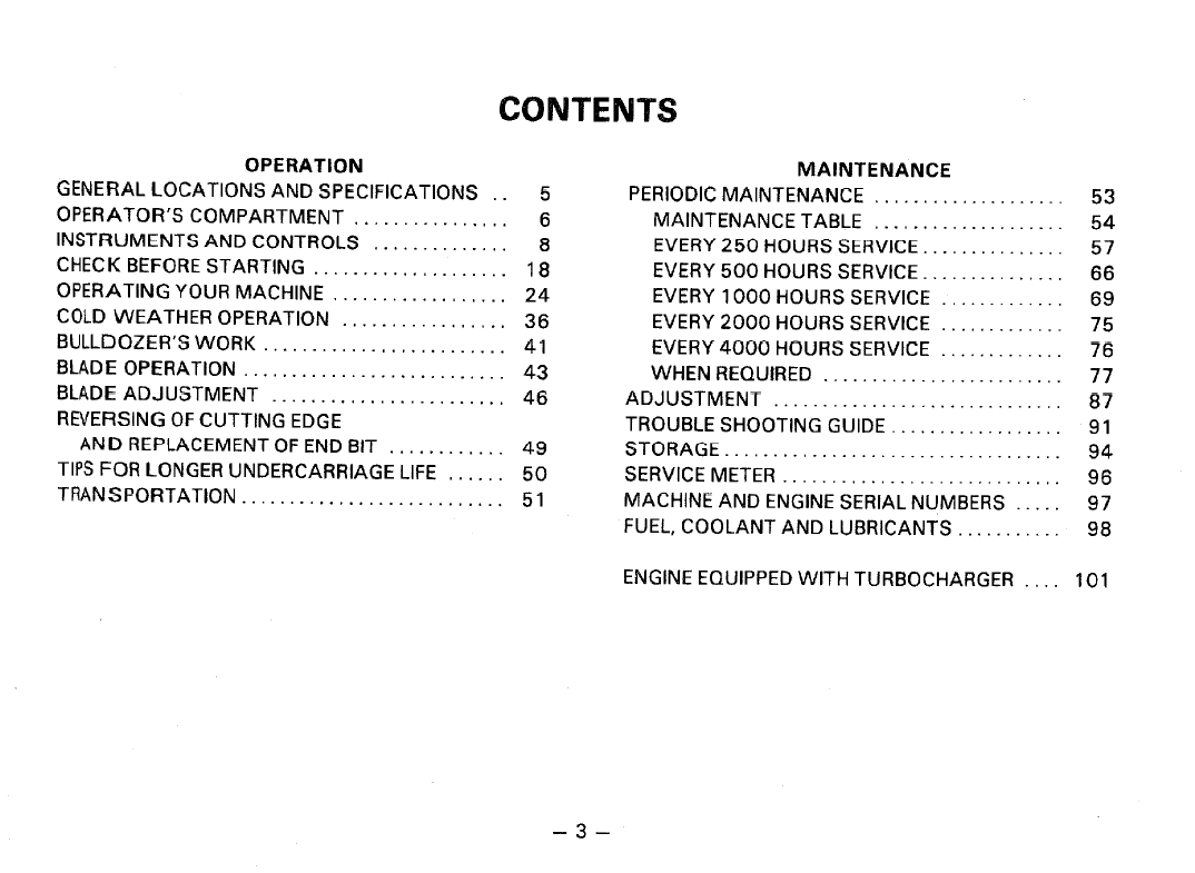 Komatsu D65A D65EP-8 Maintenance Manual SEAM01440805 PDF