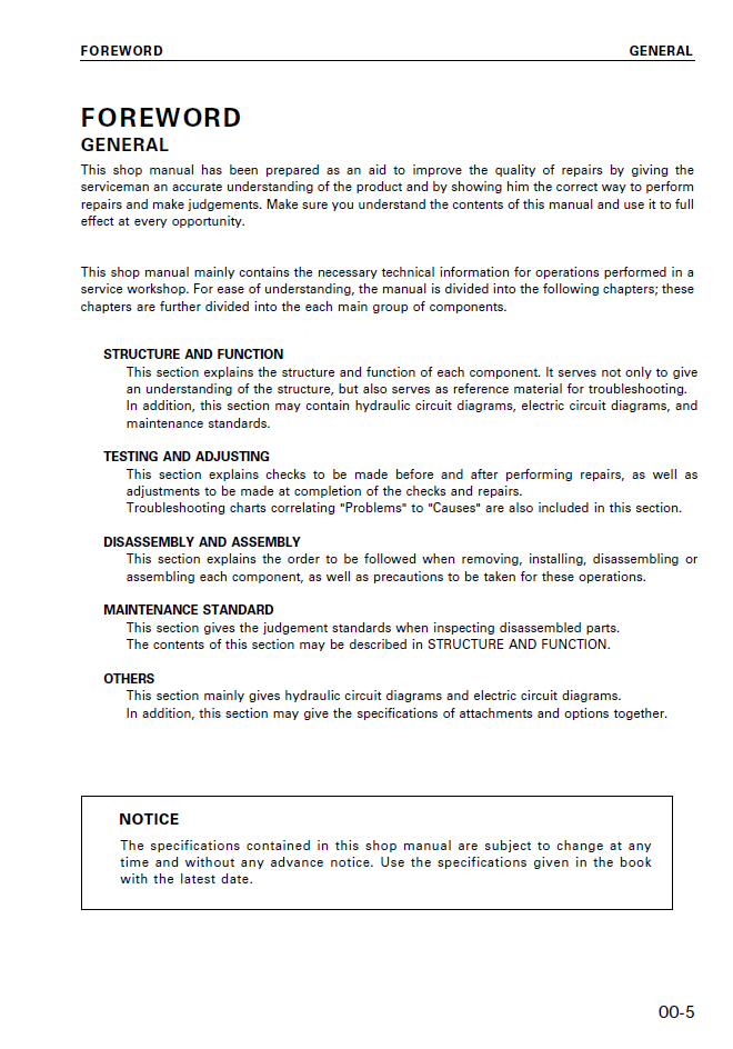 Komatsu D65PX-12 Engine Service Manual SEBM027202 PDF