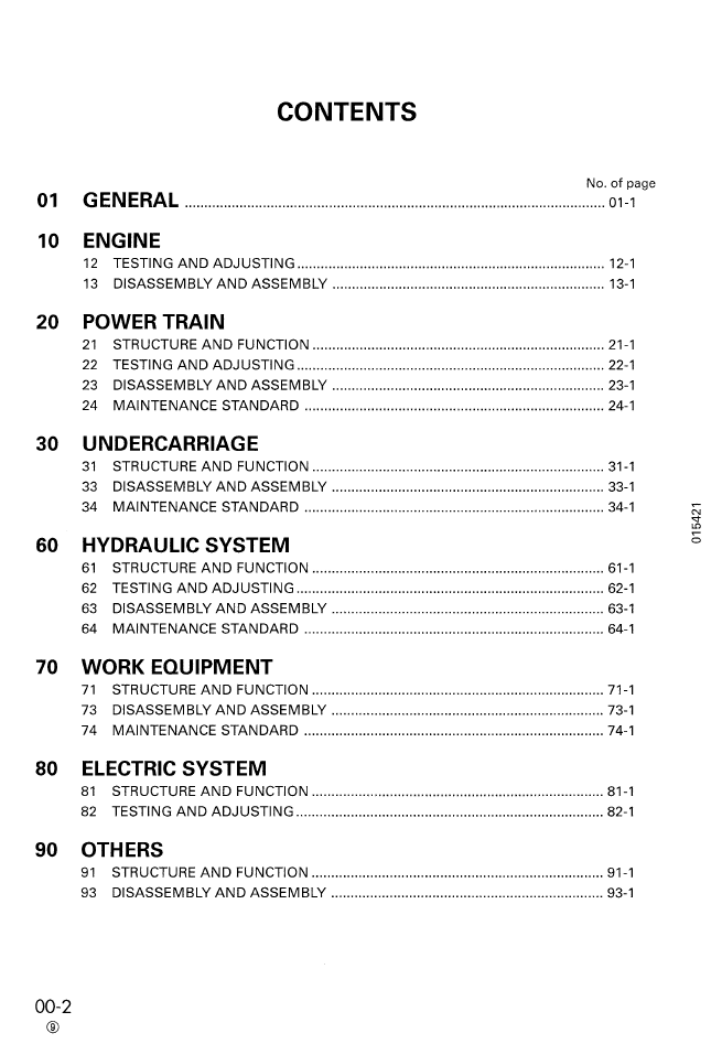 Komatsu D85A,E,P-21 Engine Repair Manual SEBM034511 PDF