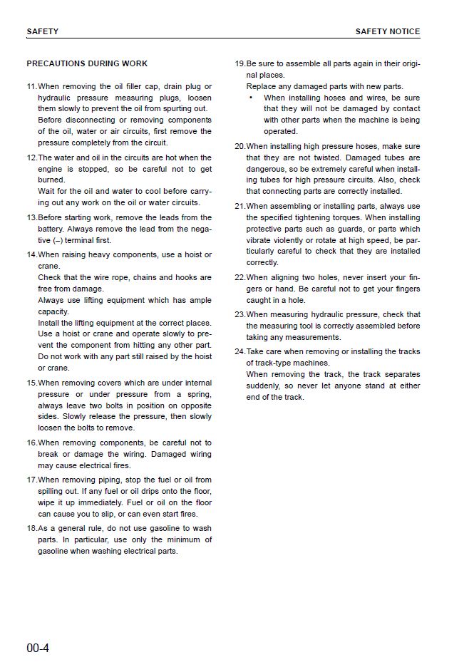Komatsu DS275AX-5 Workshop Manual PDF SEBM025511