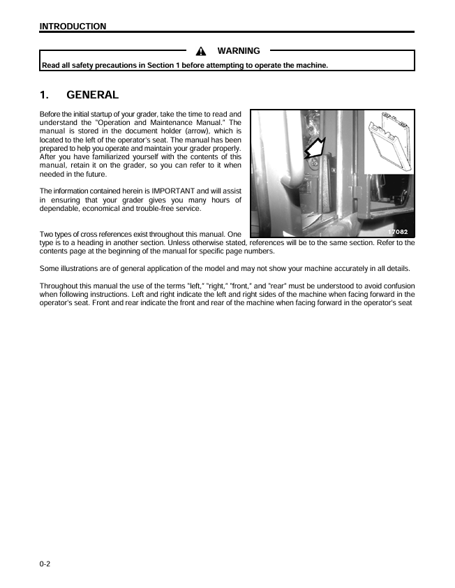 Komatsu GD530A-2EY GD650A-2EY GD670A-2EY Operation Manual PDF