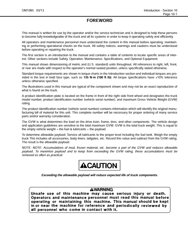 Komatsu HD1500-7 Dump Truck Repair & Operation Manual PDF