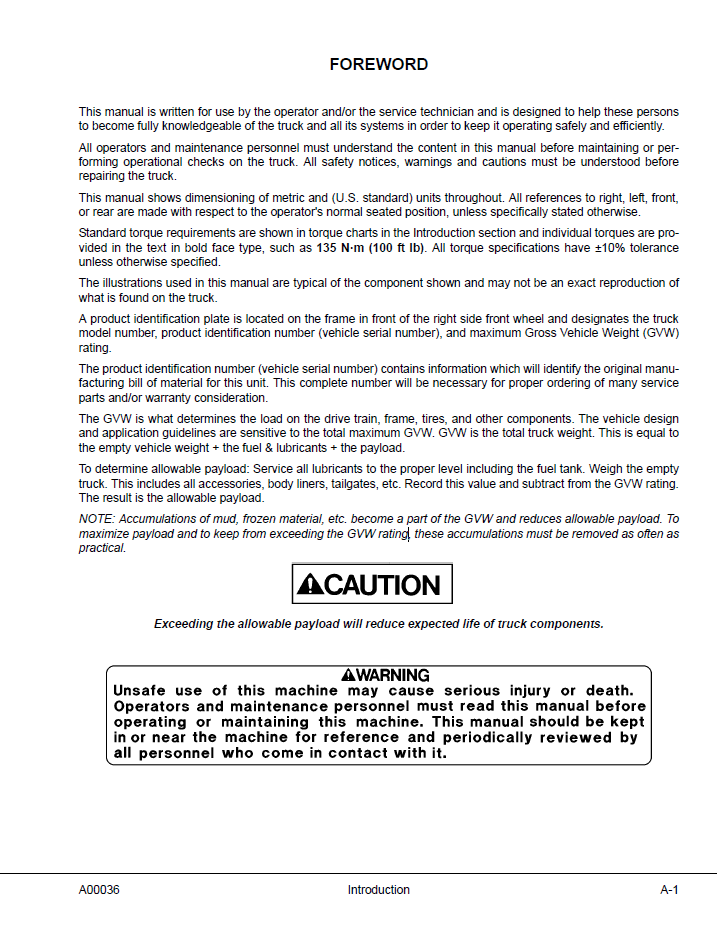 Komatsu HD1500-7 Dump Truck Workshop Manual (Publication CEBM019905)