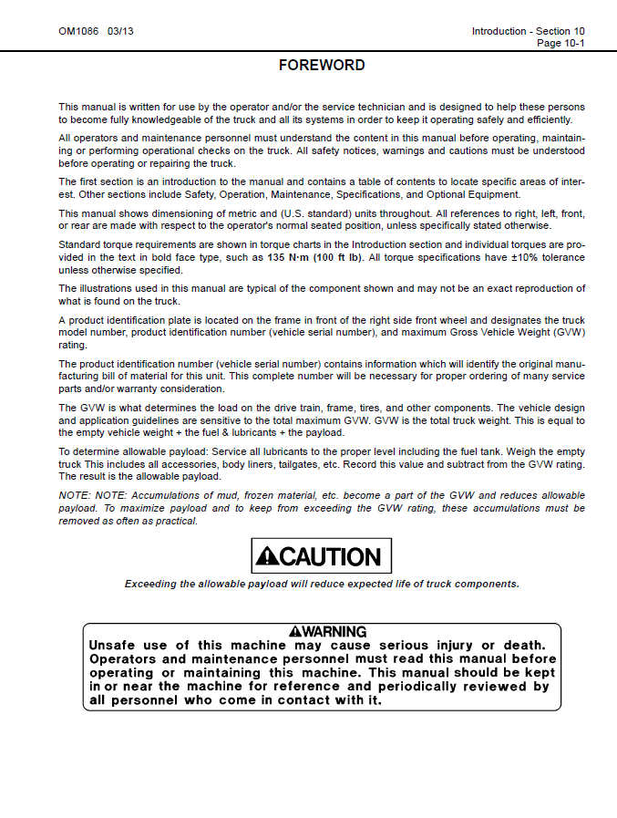 Komatsu HD1500-7 Operation & Maintenance Manual CEAM023003