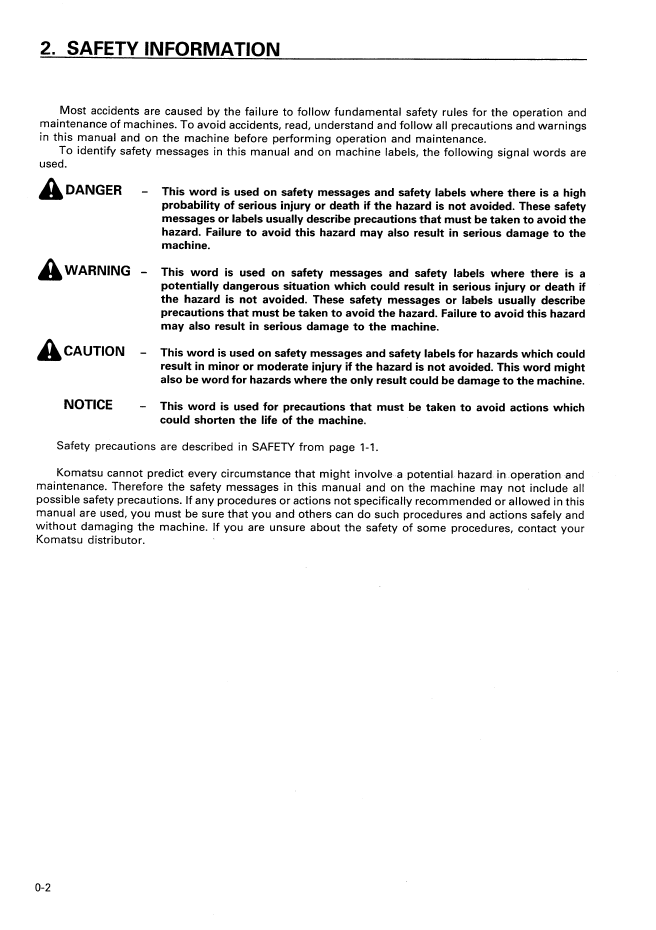 Komatsu HD325-6 Dump Truck Maintenance Guide (SEAM000803)