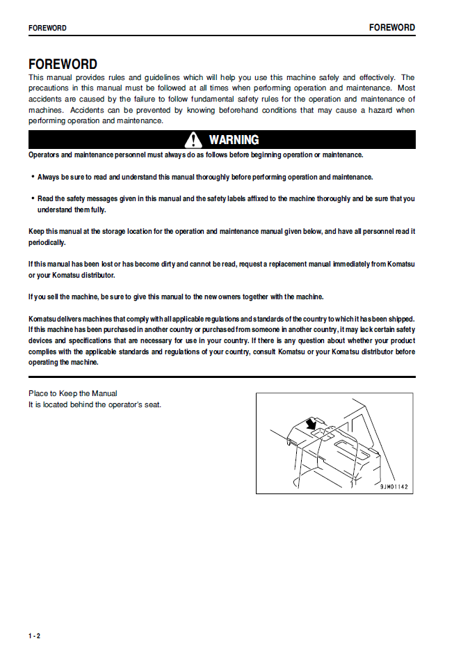Komatsu HD325-6 / HD405-6 Dump Truck Service & Maintenance Guide | SEAM000819T PDF