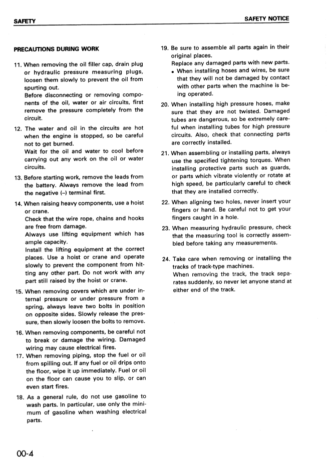 Komatsu HD325-6 HD405-6 Truck Workshop Manual SEBM000704