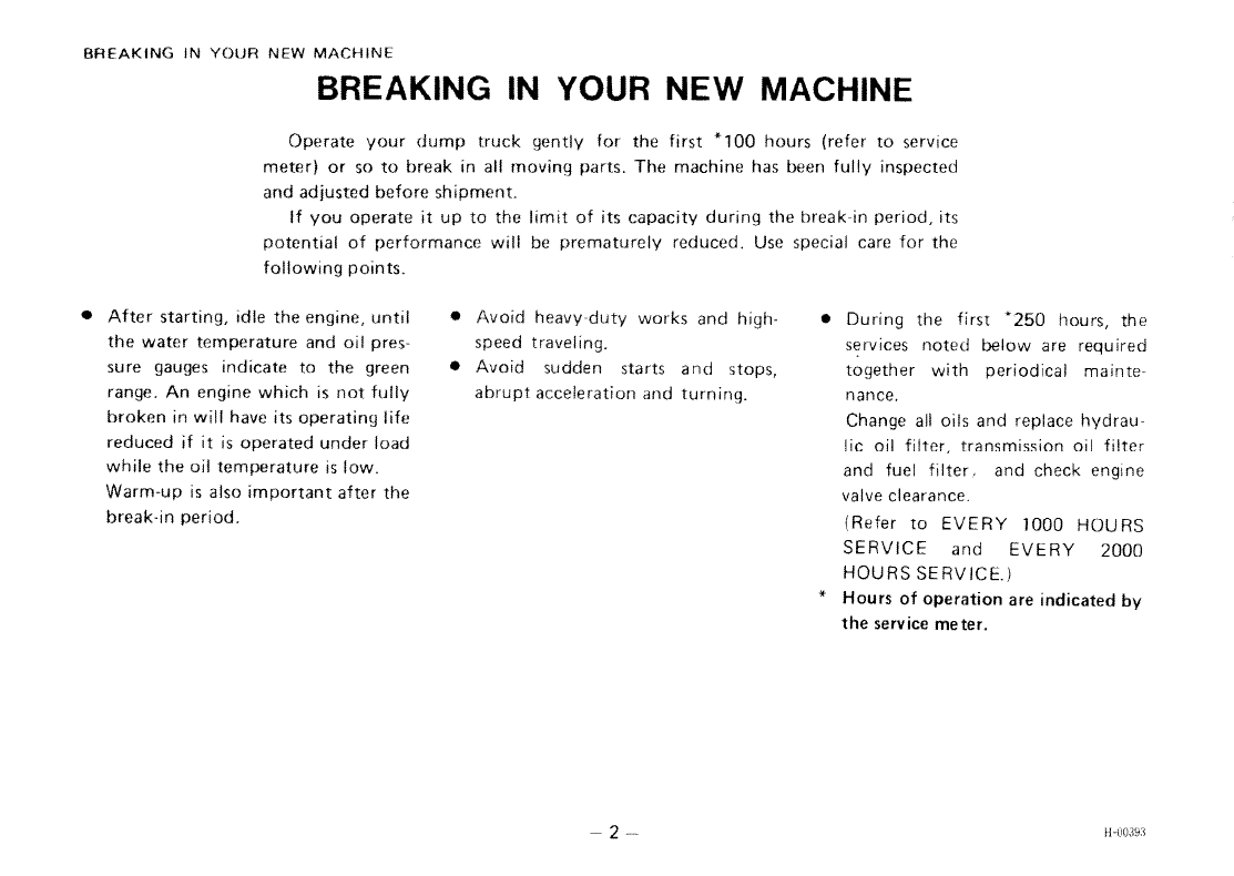 Komatsu HD465-3 Dump Truck Maintenance Guide (SEAM0569S301)