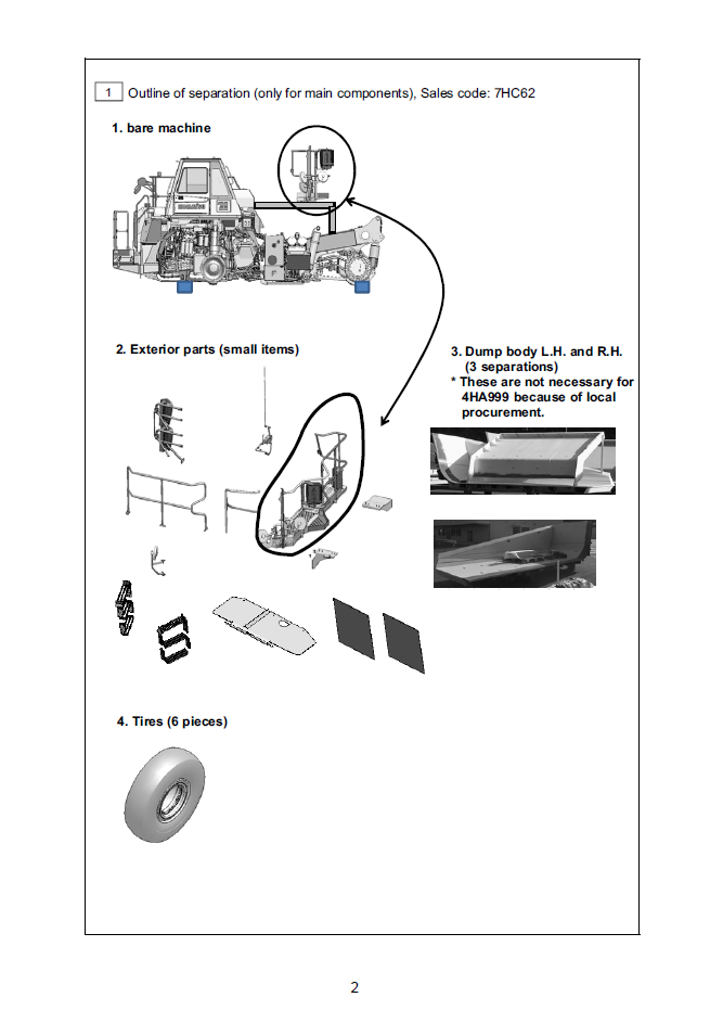 Komatsu HD465-8 HD605-8 Field Assembly Manual (GEN00153-00) - PDF Download