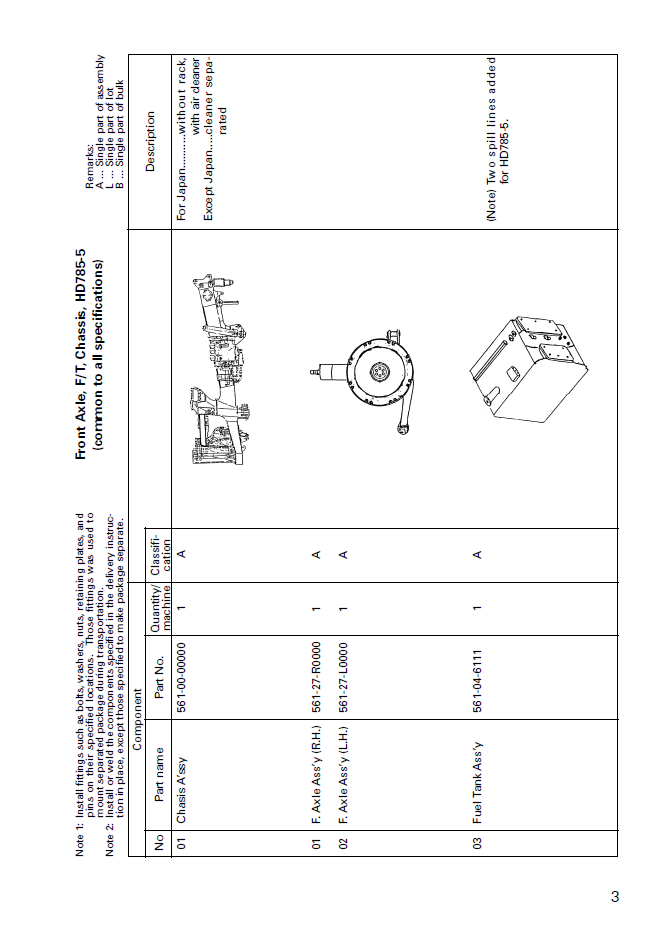Komatsu HD785-5 Dump Truck Manual (GEN00027-03 PDF Download)