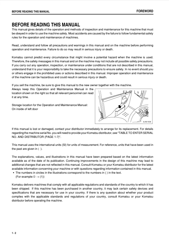 Komatsu HD785-7 Dump Truck Repair & Service Manual PDF