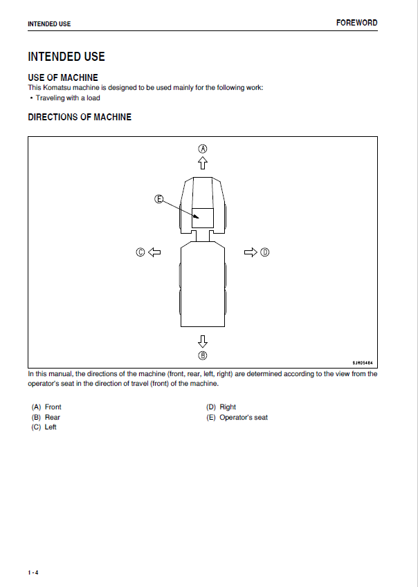 Komatsu HM400-2 Articulated Truck Owner and Maintenance Manual