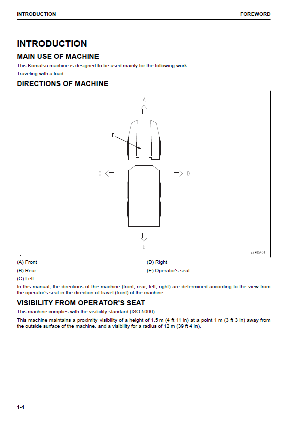 Komatsu HM400-5 Operation & Maintenance Manual PDF | Form TEN00746-06