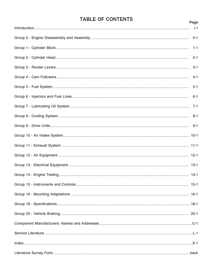 Komatsu N14 Series Engine Maintenance Manual 3810487