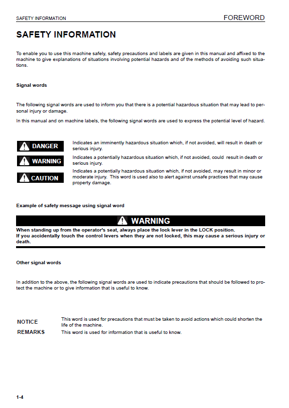 Komatsu PC160LC-7E0 Operation & Maintenance Manual – Complete PDF Download