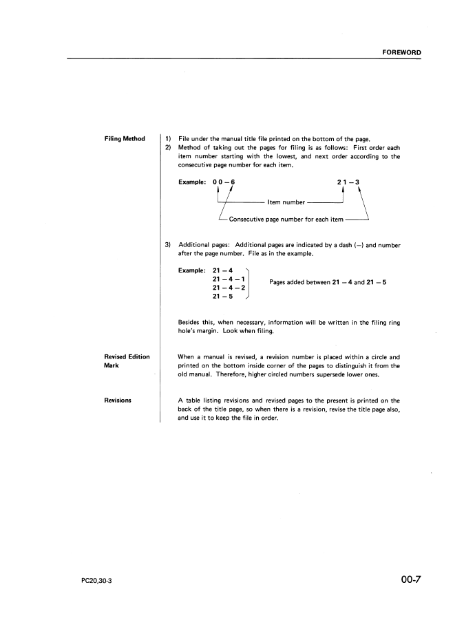 Komatsu PC20-3 PC30-3 Excavator Workshop Manual SEBM0225C01