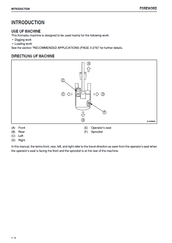 Komatsu PC2000-8 Excavator PDF Operation & Maintenance Handbook