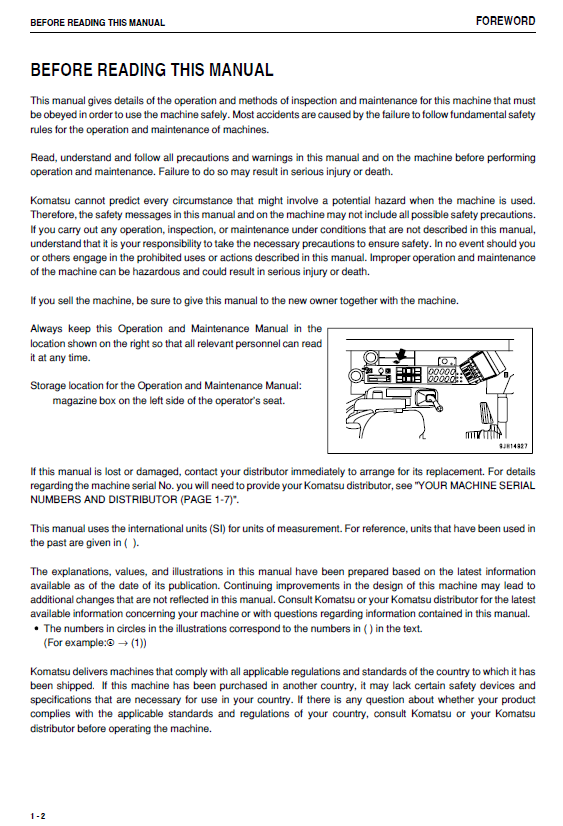 Download Komatsu PC2000-8 Excavator Service & Maintenance Guide