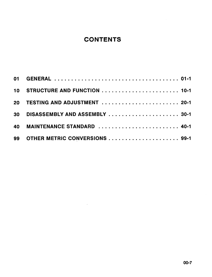Komatsu PC300LC-5 PC400LC-5 Repair Guide CEBD207041 PDF