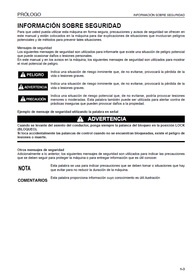 Komatsu PC350LC-8 Hydraulic Excavator Operator Manual (GSAM038110)