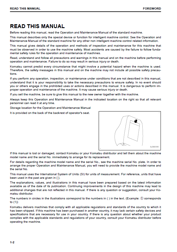 Komatsu PC360LCi-11 and PC390LCi-11 Service Manual CEAM032701 PDF